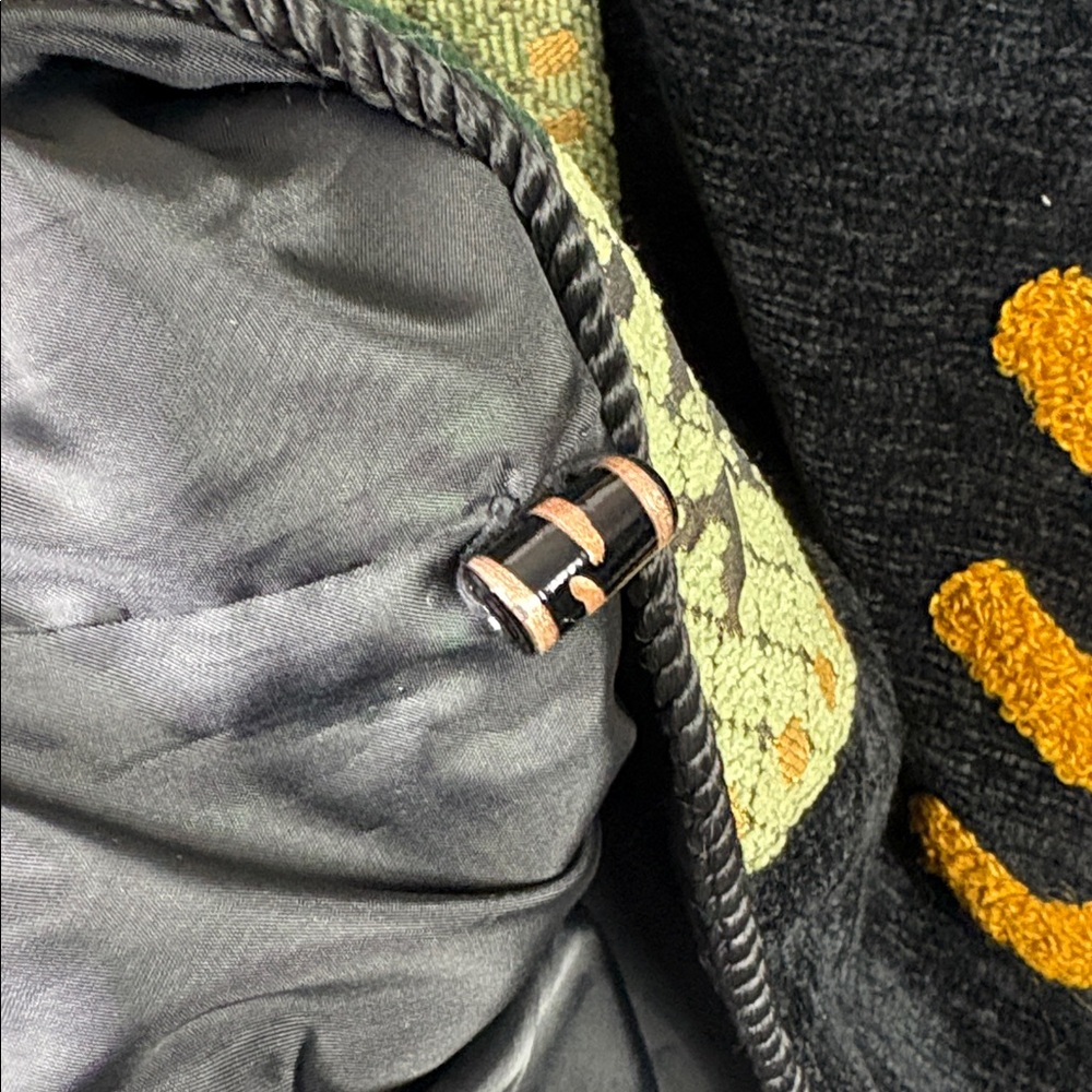 Indigo Moon Wearable Art Patchwork Jacket Size Me… - image 8